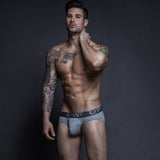 Core Low Rise Brief Grey Heather