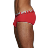 Mesh Mid Rise Brief Randall Red