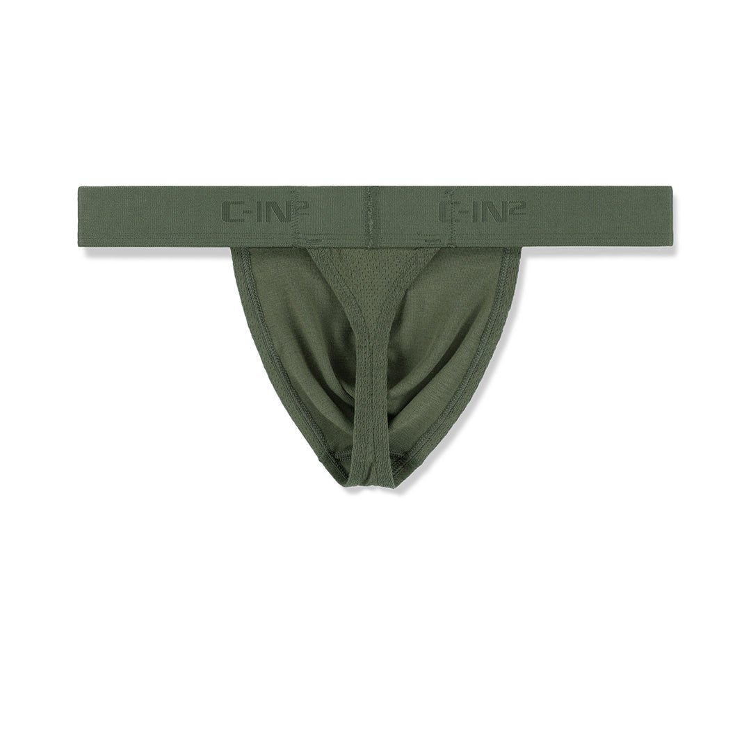 Active Thong Olan Olive - C - IN2 New York