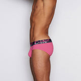 C - Theory Low Rise Brief Plato Pink - C - IN2 New York