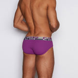 C - Theory Low Rise Brief Pryce Purple - C - IN2 New York
