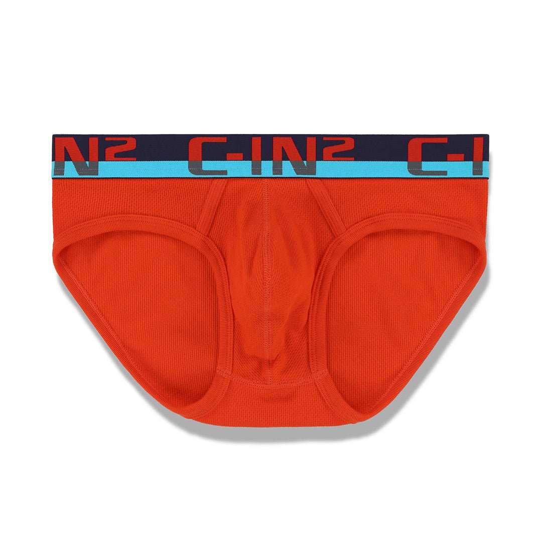 C - Theory Low Rise Brief Ruel Red - C - IN2 New York