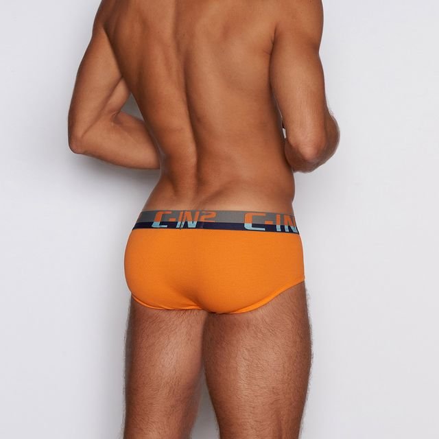 C - Theory Mid Rise Brief Oscar Orange - C - IN2 New York