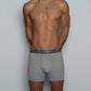 Core Mid Rise Boxer Brief Grey Heather - C - IN2 New York