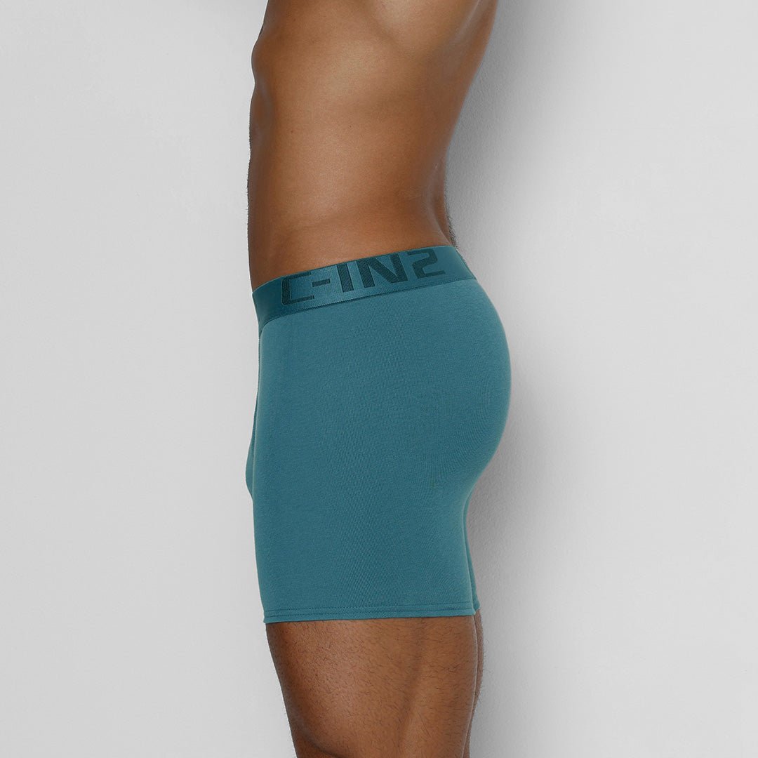 Core Mid Rise Boxer Brief Lagoon Blue - C - IN2 New York
