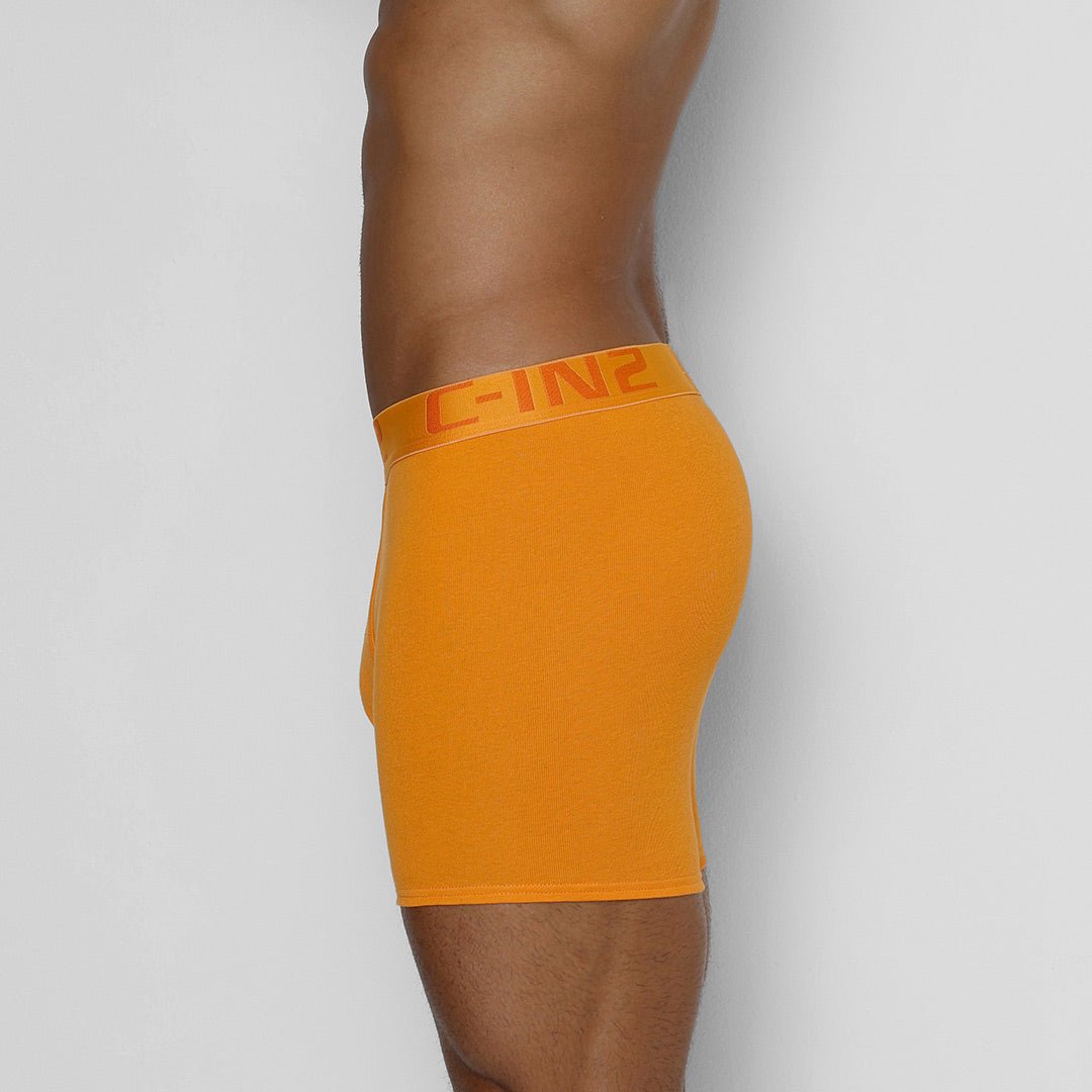 Core Mid Rise Boxer Brief Turmeric Orange - C - IN2 New York