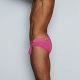 Hand Me Down Low Rise Brief Penn Pink Heather - C - IN2 New York
