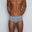 Hand Me Down Mid Rise Brief Bowen Blue Heather - C - IN2 New York