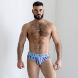 H+A+R+D Low Rise Brief Boaz Blue - C - IN2 New York