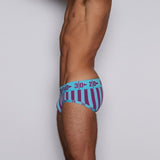 H+A+R+D Low Rise Brief Boaz Blue - C - IN2 New York