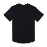 High Twist Summer V-Neck T-Shirt Black