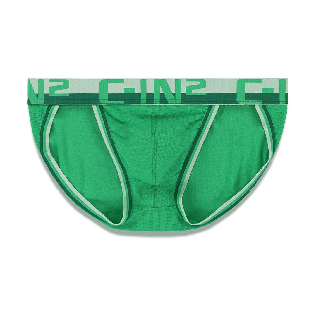 Mesh Dash Brief Galileo Green - C - IN2 New York