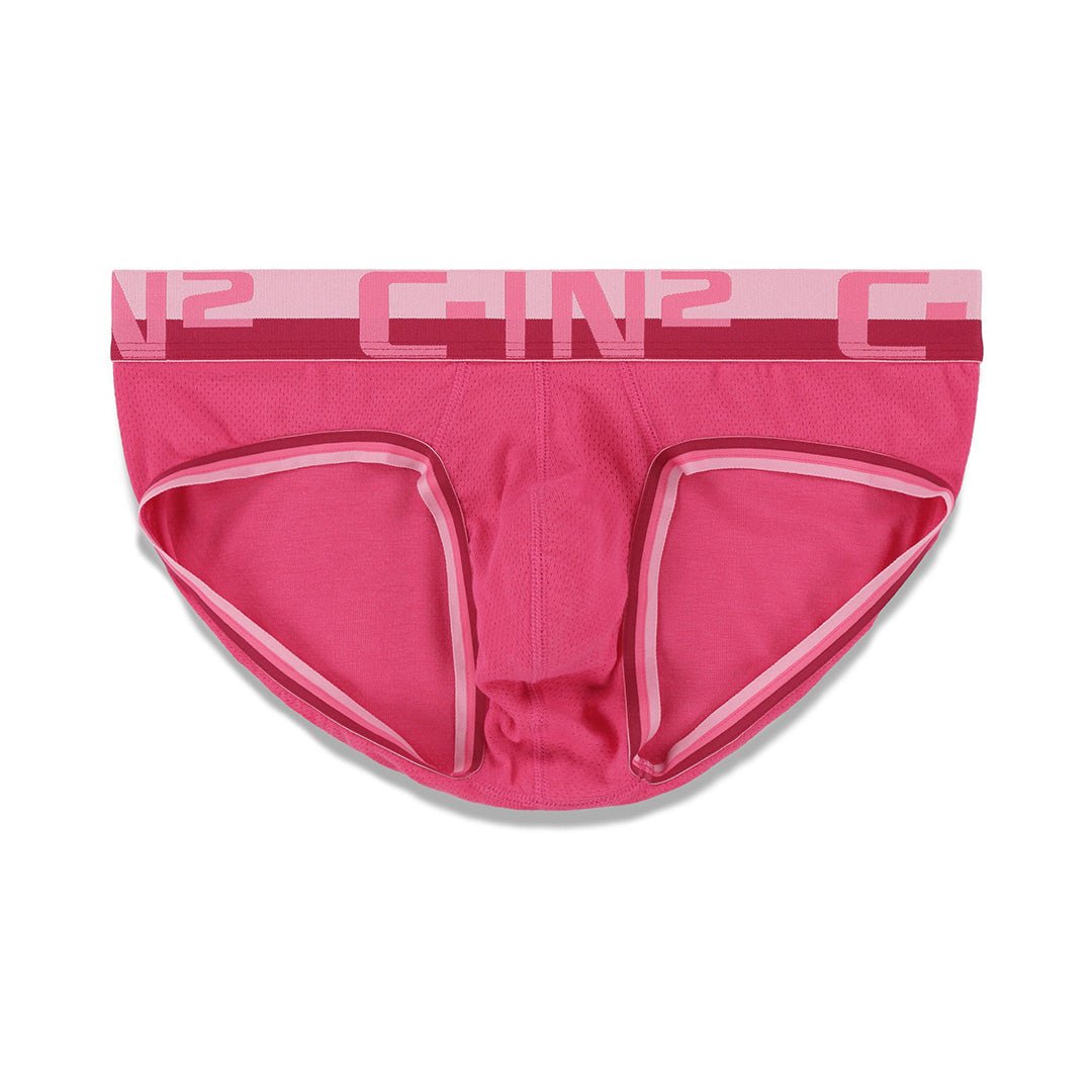 Mesh Low Rise Brief Pacey Pink - C - IN2 New York