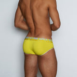 Mesh Low Rise Brief Yaron Yellow - C - IN2 New York