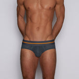 Scrimmage Low Rise Brief Channing Charcoal - C - IN2 New York
