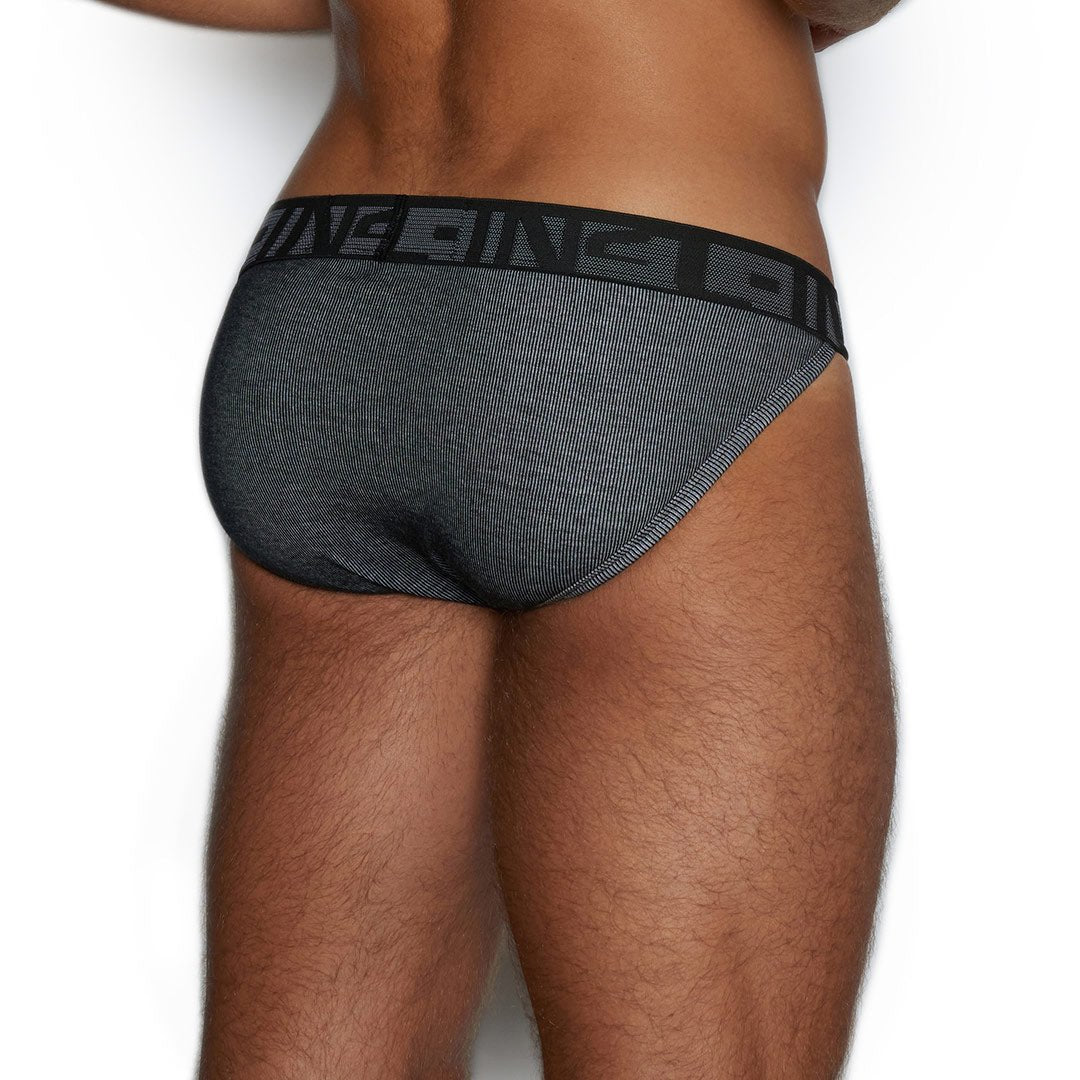Undertone Dash Brief Newsprint Black - C - IN2 New York
