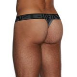 Undertone Thong Newsprint Black - C - IN2 New York