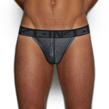 Undertone Thong Newsprint Black - C - IN2 New York