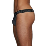 Undertone Thong Newsprint Black - C - IN2 New York