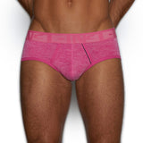 Hand Me Down Mid Rise Brief Penn Pink Heather