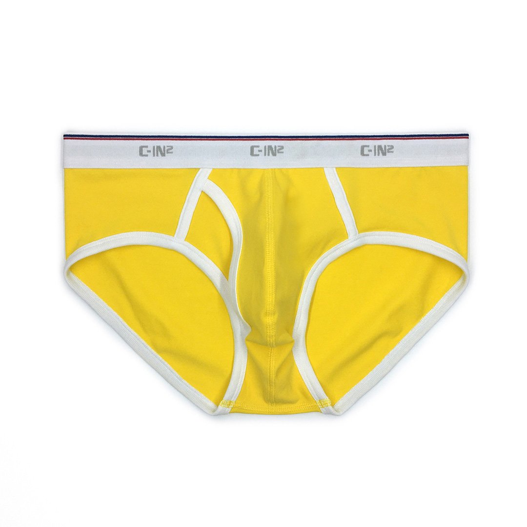 Throwback Fly Front Brief Yuri Yellow – C-IN2 New York
