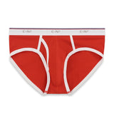 Throwback Fly Front Brief Riley Red