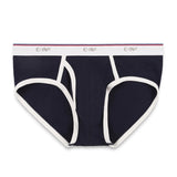 Throwback Fly Front Brief Nash Navy