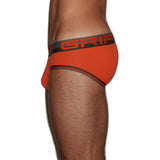Grip Mesh Low Rise Brief Bell Red