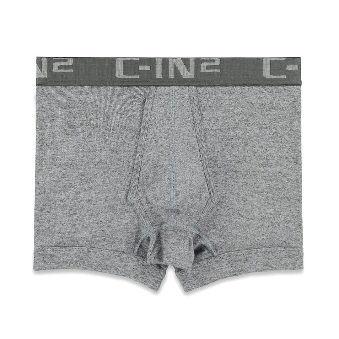 Core Low Rise Boxer Brief Grey Heather - C - IN2 New York