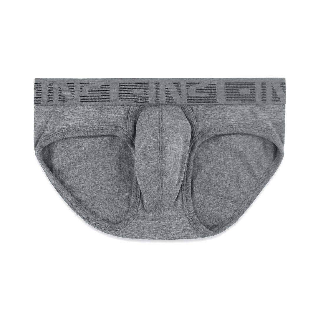Hand Me Down Low Rise Brief Smoke Heather - C - IN2 New York