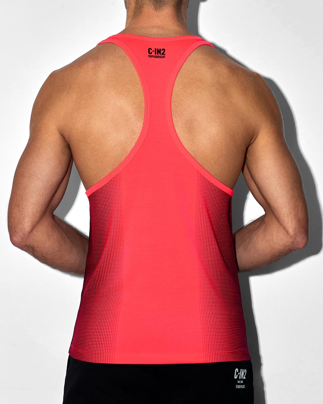 Red Racerback Tank Super Bright Racerback Tank Neon Red – C-IN2 New York
