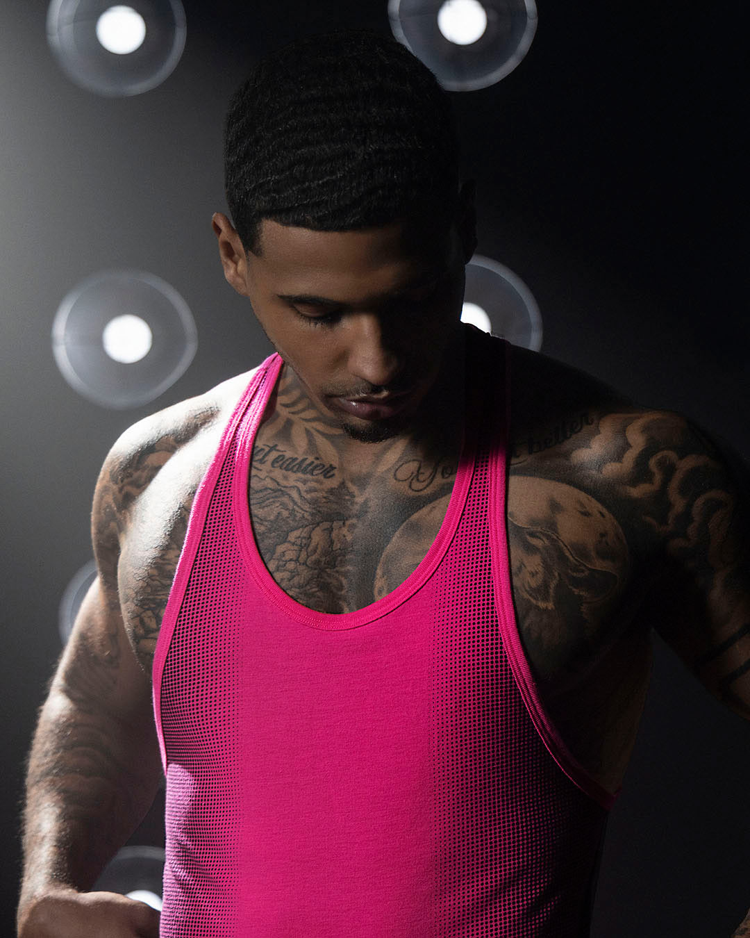 Super Bright Racerback Tank Neon Pink – C-IN2 New York