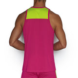 Super Bright Relaxed Tank Pacifico Pink