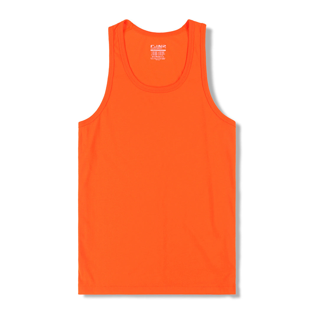 Super Bright Relaxed Tank Ollie Orange – C-IN2 New York