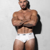 Premium Stretch 3-Pack Mid Rise Brief White