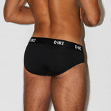 Premium Stretch 3-Pack Low Rise Brief Black