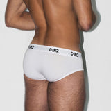 Premium Stretch 3-Pack Low Rise Brief White