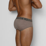 Hand Me Down Mid Rise Brief Sable Taupe