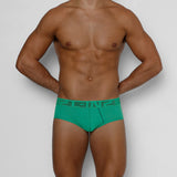 Hand Me Down Mid Rise Brief Spearmint Green