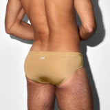 Swim Brief Solid Champagne Nude