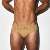 Swim Brief Solid Champagne Nude