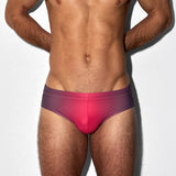 Swim Brief Super Bright Halftone Neon Red