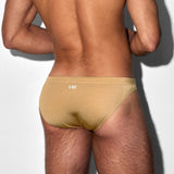 Swim Tanga Solid Champagne Nude