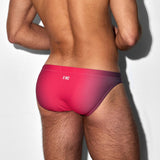 Swim Tanga Super Bright Halftone Neon Red