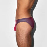 Swim Tanga Super Bright Halftone Neon Red