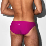 Swim Tanga Solid Raspberry Pink