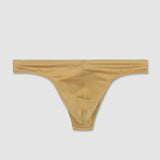 Swim Thong Solid Champagne Nude