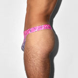 Swim Thong Acqua Pink