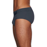 Hard//Core Fly Front Brief Norman Navy