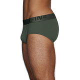 Core Mid Rise Brief Gunther Gray